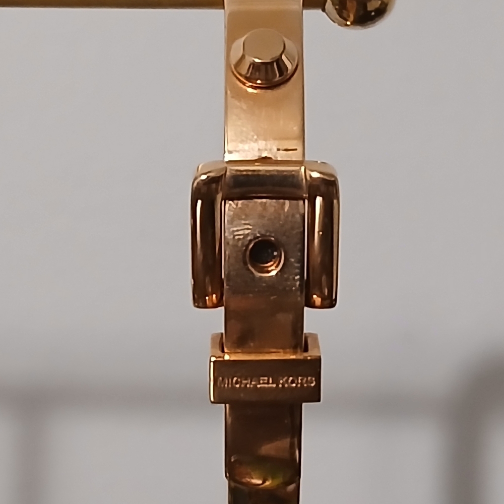 Michael Kors Rose Gold Hinged Women's Bracelet